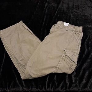 Mens 40x32 Carhartt Olive Green Cargo Pants